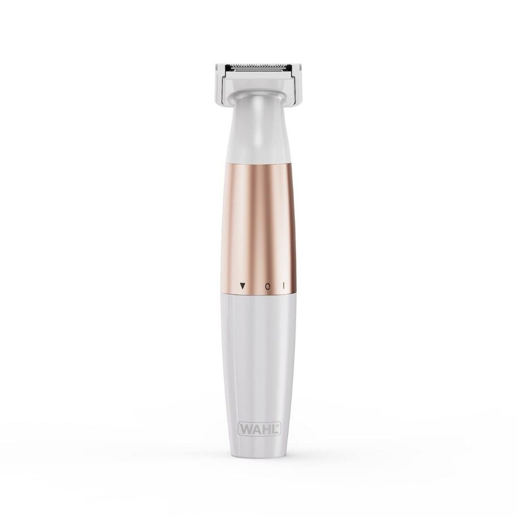 Wahl 3028668 depiladora bikini Blanco, Oro rosa