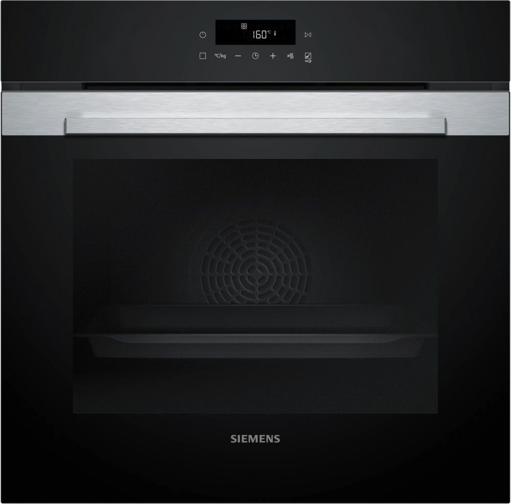 Siemens iQ300 HB372AES3 forn 71 L Negre, Àcer inoxidable