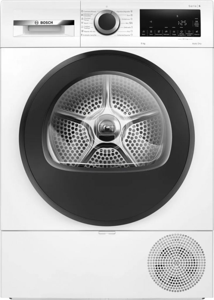 Bosch Avantixx 6 WQG24200ES Assecador de roba Dempeus De càrrega frontal 9 kg Blanc