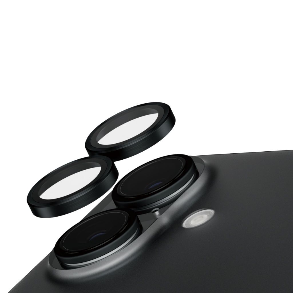 PanzerGlass SAFE. by ® Camera Lens Protector Black iPhone 16 | 16 Plus Protector de pantalla transparent Apple 1 peces