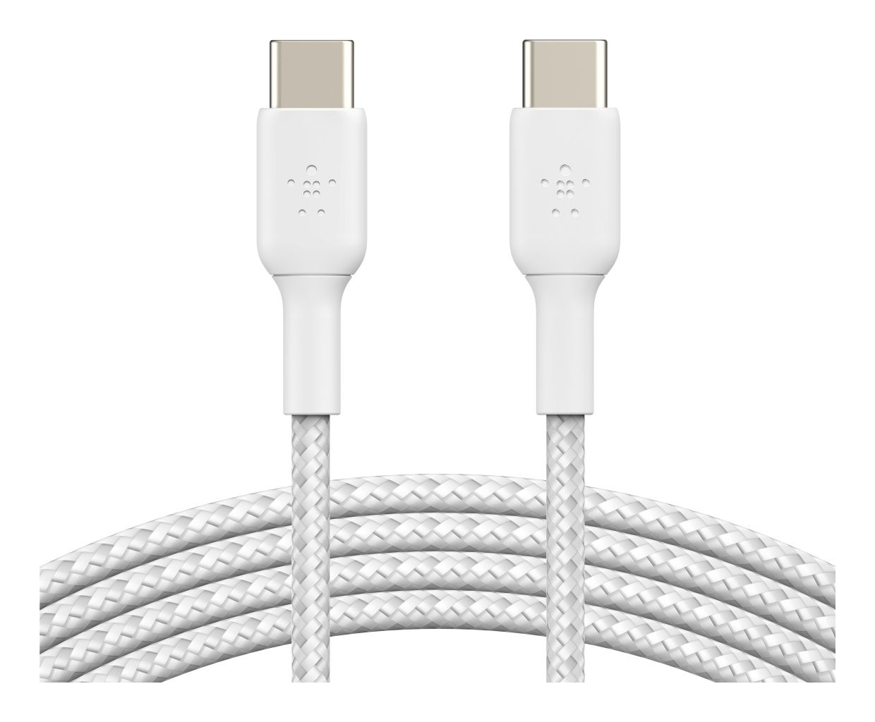 Belkin CAB004BT1MWH2PK Cable USB USB 2.0 1 m USB C 0,48 Gbit/s 60 W Blanc