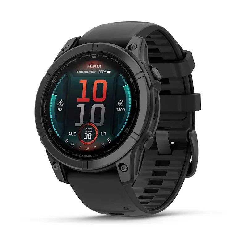 Garmin Fenix E 3,3 cm (1.3") AMOLED 47 mm Digital 454 x 454 Pixeles Pantalla táctil Negro Wifi GPS (satélite)