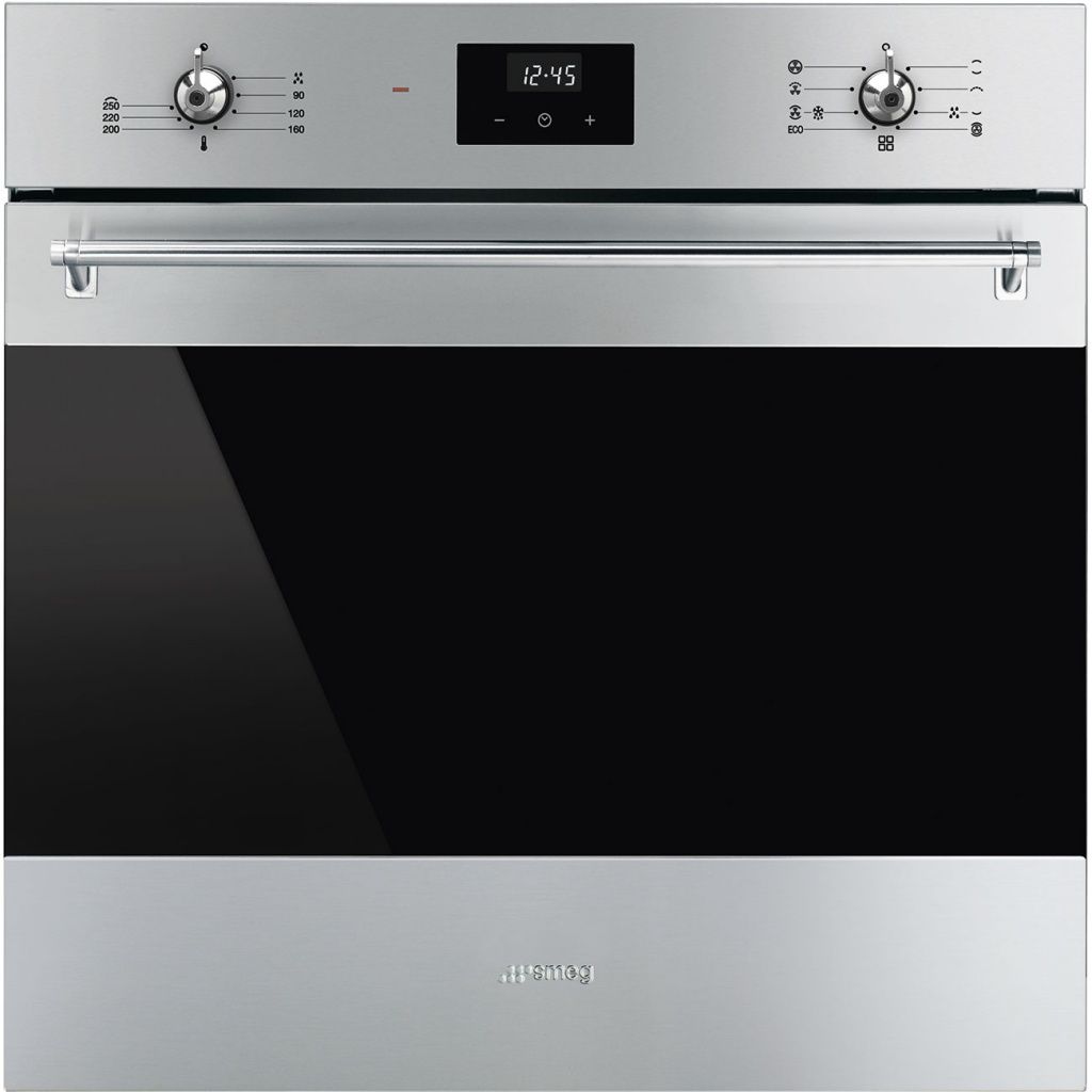 Smeg Classic SF6300TVX forn 70 L 3000 W Negre, Àcer inoxidable