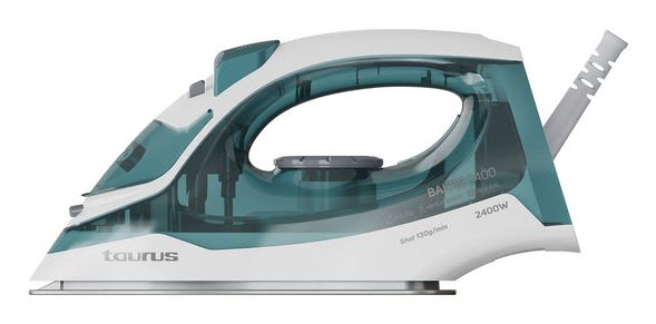 Taurus Baltic 2400 Plancha vapor-seco Teflón 2400 W Verde, Blanco