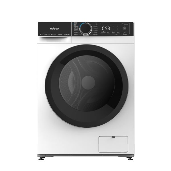 Edesa EWS-8401 WH lavadora-secadora Carga frontal Blanco D