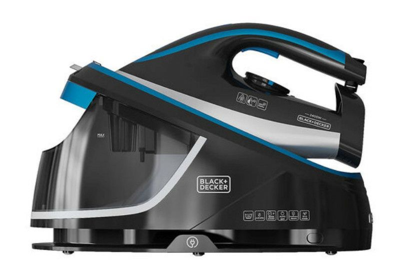 Black & Decker BXSS2401E 2400 W 1,5 L Sola Ceràmica Negre, Blau, Blanc