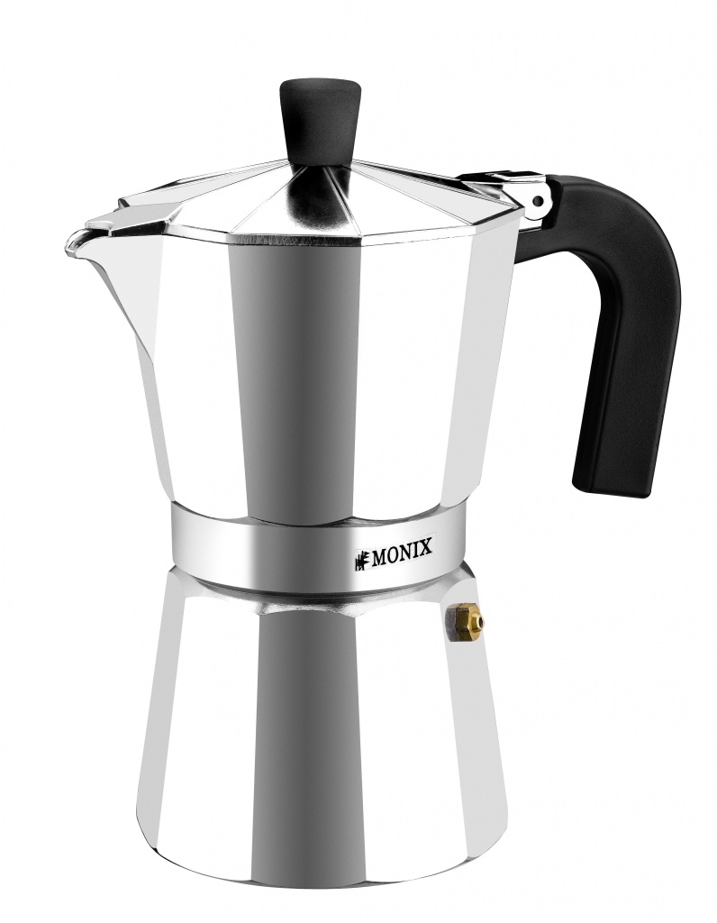 CAFETERA ALUMINIO VITRO EXPRES 6 TAZAS MONIX .