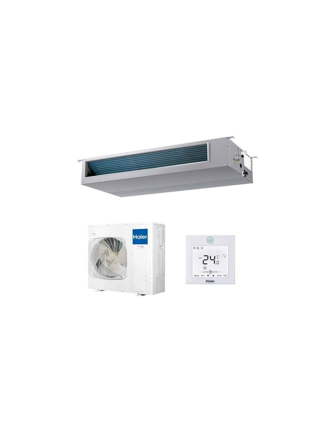 A.A. Conducto Haier 71HC, 7.1Kw, A++/A, Wifi