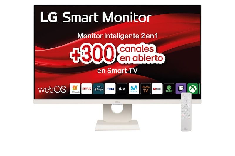 LG 27U511SA-W pantalla para PC 68,6 cm (27") 1920 x 1080 Pixeles Full HD OLED Blanco