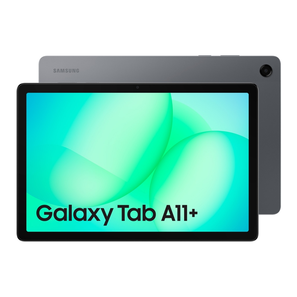 Tablet Galaxy TAB A11+ 128GB, X236B Modelo 5G: Nano-SIM + MicroSD, gris