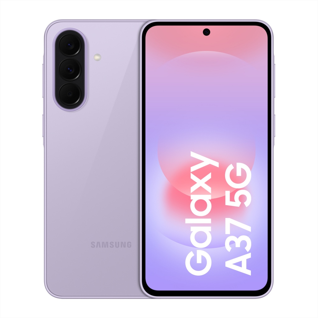 Teléfono móvil Samsung Galaxy A37 5G 256GB lavanda