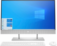 HP 27-dp0013n AMD Ryzen™ 3 4300U 68,6 cm (27") 1920 x 1080 Pixeles PC todo en uno 8 GB DDR4-SDRAM 512 GB SSD Windows 11 Home Wi-Fi 5 (802.11ac) Plata