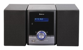 Denver MDA-285 Minicadena de música para uso doméstico 50 W Negro