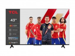 TCL P6K 43P6K Televisor 109,2 cm (43") 4K Ultra HD Smart TV Wifi Metálico