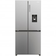 Frigorífico americano Haier 34005268 - HCR3818EWMM, Inox, 182 cm, No Frost, E