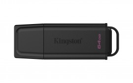 Kingston Technology DataTraveler 64GB Portátil USB 3.2 Gen 1 Exodia Negro