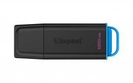 Kingston Technology DataTraveler 128GB Portátil USB 3.2 Gen 1 Exodia Negro + Azul