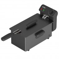 Freidora Aceite Solac OF6800  TITAN BLACK 3LTS
