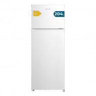 Cecotec Bolero CoolMarket 2D 204 White E Independiente 204 L Blanco
