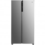 Frigorifico americano BEKO GNO5323XPN, Inox, 177 cm, D