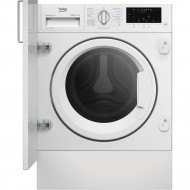 Beko B5DBT48437WB lavadora-secadora Independiente Carga frontal Blanco D