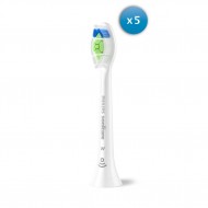 Philips Optimal White HX6065/87 Pack de 4+1 cabezales de cepillado