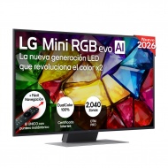 Smart TV LG 50" MRGB AI 4K sin reflejos al 94% MRGB87 2026