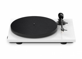 Pro-Ject E1 Phono AT3600L Tocadiscos de tracción por correa Blanco Semiautomático